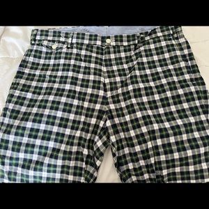 Ralph Lauren plaid shorts 38  GI slim fit